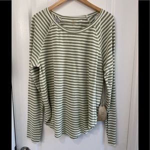 Olive Striped Shirt